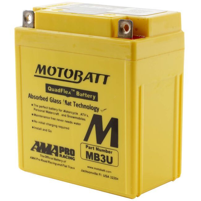 MotoBatt SST 350 1984 High Quality Motobatt Battery 