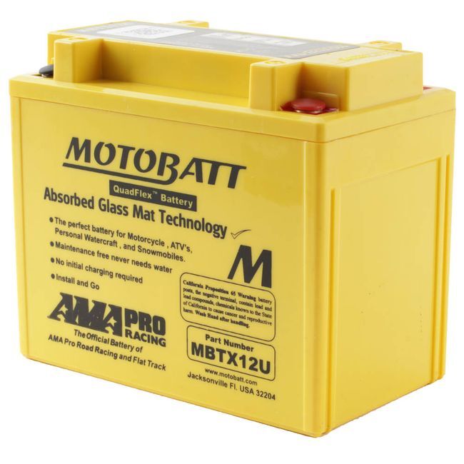 MotoBatt Motobatt Battery For Honda VTR 1000 FW 1998 