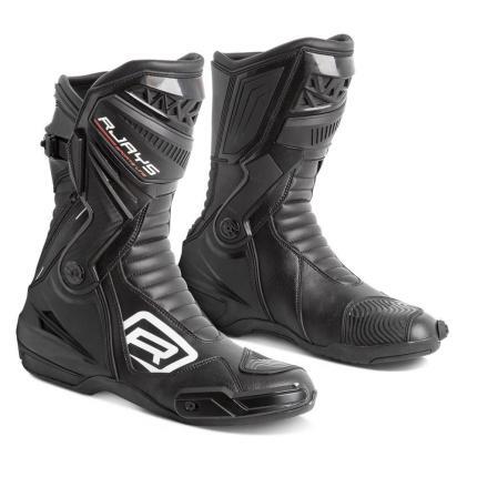 Rjays Race Tech Motorcycle Boots - Black