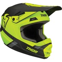 Thor Youth MIPS Split Off Road Motorcycle Helmet - Acid/Black