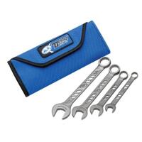 Motion Pro Motorcycle TiProlight Titanium Combination 4 piece wrench set, 8, 10,12, 14 mm