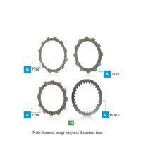 NewFren Racing Clutch Kit - Fibres & Steels