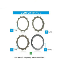 NewFren Racing Clutch Kit - Fibres & Steels