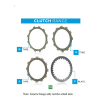 NewFren  Clutch Kit - Fibres & Steels