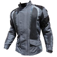Ixon Taiga Air Motorcycle Jacket   Grey - Large