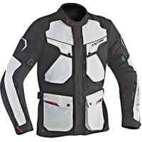 Ixon Crosstour Parka Motorcycle Jacket  Black/Grey 