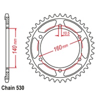 MTX 49T Kawasaki Rear Sprocket (502)