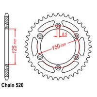 MTX 48T KTM Rear Sprocket (897)