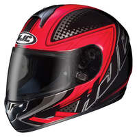HJC CL-16 Voltage MC-1 Motorcycle Helmet Size:X-Small - Red 