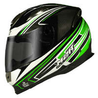 M2R M4 AS/NZS1698 Approved Octane PC-4 Motorcycle Road Helmet X-Small - Green
