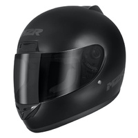M2R M1 ECE 22.05 Motorcycle Helmet X-Small - Semi Flat Black