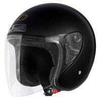 Drihm Manx Ta 316 Open Face Motorcycle Helmet Size:X-Small - Black