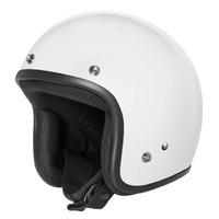 Drihm Base Open Face Motorcycle Helmet - White