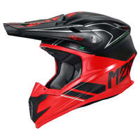 M2R X4.5 Hatchet PC-1F Motorcycle Helmet 2X-Large - Red