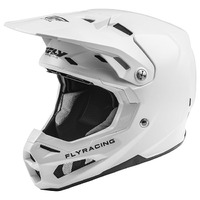 Fly Racing Formula Carbon Motorcycle Helmet - White
