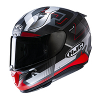 HJC RPHA 11 Nectus- MC-1SF Motorcycle Helmet - Grey/Black/Red