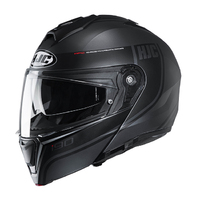 HJC I90 Davan MC-5SF Motorcycle Helmet - Black