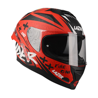 Lazer Rafale SR Oni Motorcycle Helmet - Red Matte