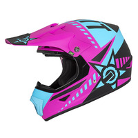 M2R X-Youth Chaser PC-7F Motorcycle Helmet - Pink
