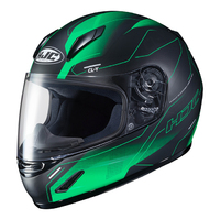 HJC CL-Y Taze MC-4SF Youth Motorcycle Helmet - Green