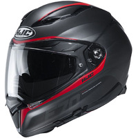HJC F-70 Feron MC-1SF Motorcycle Helmet - Black/Red