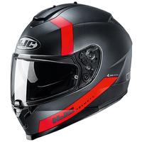 HJC C70 Eura MC-1SF Motorcycle Helmet -Grey/Red
