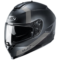 HJC C70 Eura MC-5SF Motorcycle Helmet -Matte Black/Grey
