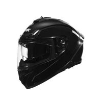 SMK Typhoon Motorcycle Helmet (GL200) - Black