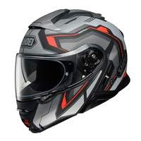 Shoei Neotec II Respect TC-5 Motorcycle Helmet - Grey/Orange
