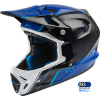 Fly Werx-R Mtb/Bmx Motorcycle Helmet Blue Carbon/Yl