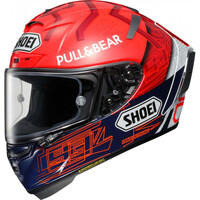 Shoei X-Spirit III Marquez 6 TC-1 Motorcycle Helmet - Red/Blue