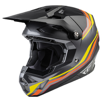 FLY Racing Formula CP Special Edition Motorcycle Helmet  - Speeder Black/Yellow/Red