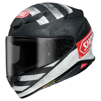 Shoei NXR2 Scanner TC-5 Motorcycle Helmet - Black/White