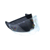 6D ATS-1 (Anti-Fog Anti-Scratch Not Drilled) Helmet Visor - Clear 