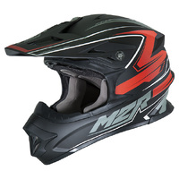 M2R Exo Rush PC-1F Motorcycle Helmet - Red