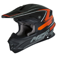M2R Exo Rush PC-8F Motorcycle Helmet - Orange