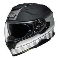 Shoei GT-AIR II Aperture TC-5 Motorcycle Helmet Size:X-Small - Silver/Black