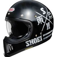 Shoei Ex-Zero Xanadu TC-5 Motorcycle Full Face Helmet - Black/White