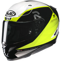 HJC RPHA 11 Texen MC-3H Motorcycle Helmet - White/Black/Yellow