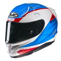 HJC RPHA 11 Texen MC-21SF Motorcycle Helmet - White/Blue/Red