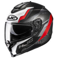 HJC C70 Silon MC-1 Motorcycle Helmet - Black/Red