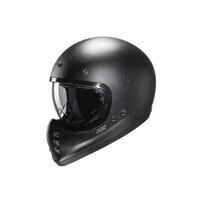 HJC V60 Semi Flat Motorcycle Helmet - Black