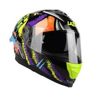 Lazer Rafale SR Evo Flying Tiger Motorcycle Helmet - Black/Multi