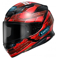 Shoei NXR2 Fortress TC-1 Motorcycle Helmet - Red/Black
