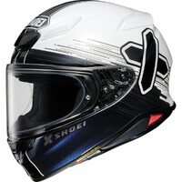 Shoei NXR2 Ideograph TC-6 Motorcycle Helmet - Black/White