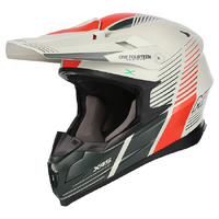M2R X4.5 Motorcycle Helmet Spectrum PC -1F Red