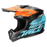 M2R X3 Origin PC-2F Off-Road Motorcycle Helmet - Blue