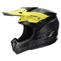 M2R X3 Origin PC-3F Off-Road Motorcycle Helmet - Yellow
