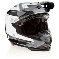 6D ATR-2 Impact Motorcycle Helmet - White