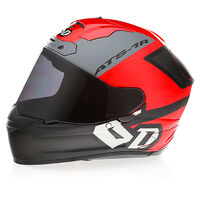 6D ATS -1R Wyman Motorcycle Helmet Red Black